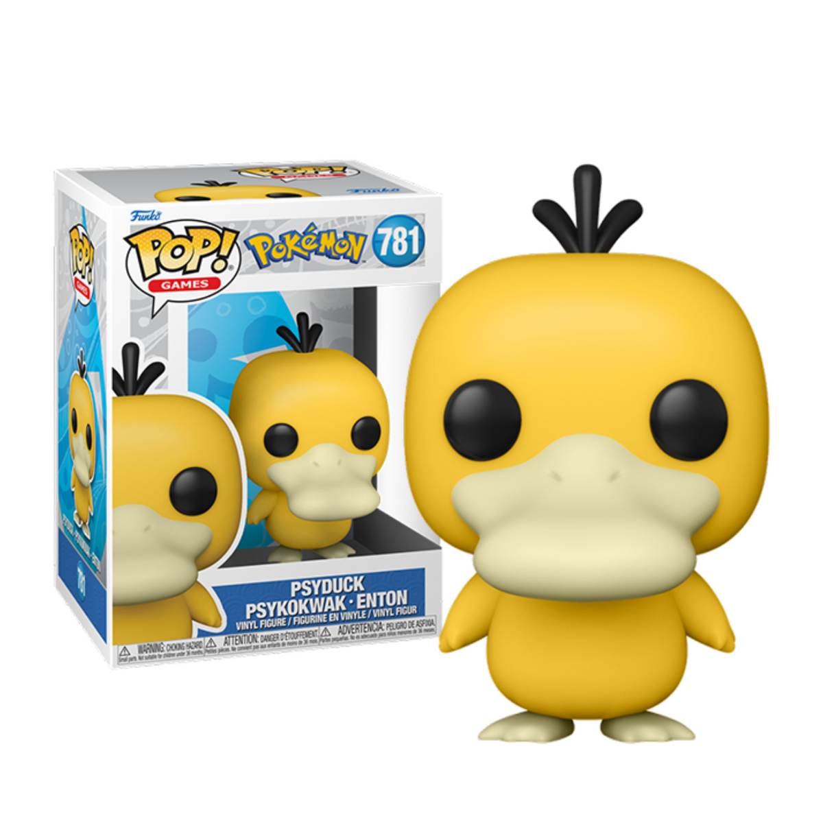 FUNKO POP GAMES: POKEMON - PSYDUCK (EMEA)