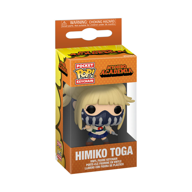 FUNKO POCKET POP KEYCHAIN My Hero Academia Himiko Toga with face cover