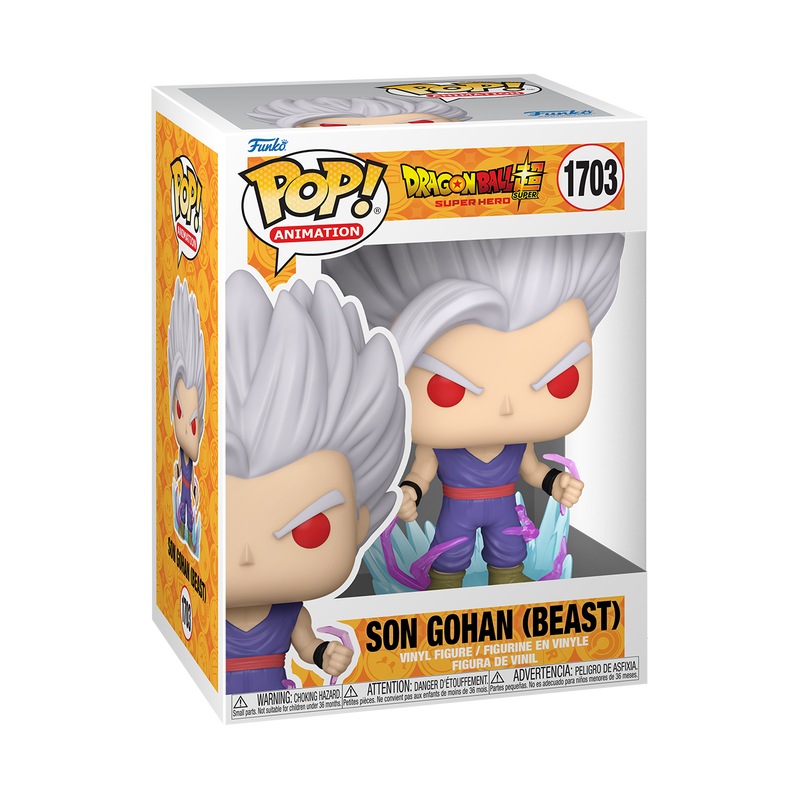 FUNKO POP ANIMATION: DRAGON BALL SUPER - GOHAN BEAST W/CHASE (GLOW)