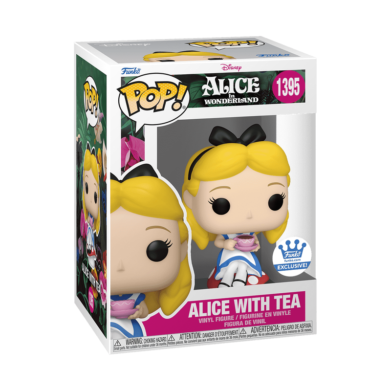 FUNKO POP DISNEY: ALICE IN WONDERLAND - ALICE W/TEA