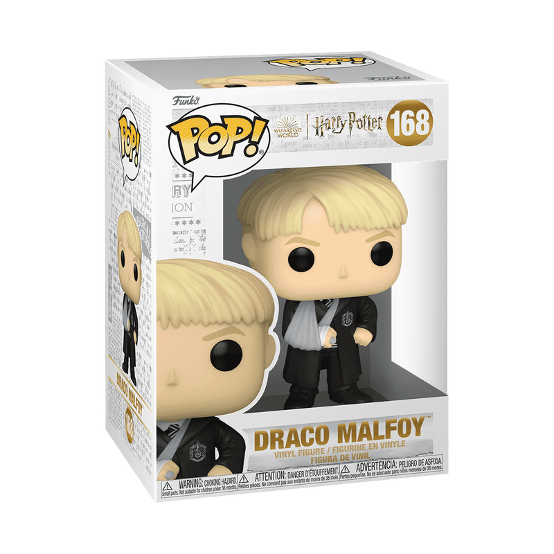 FUNKO POP MOVIES: HARRY POTTER PRISONER OF AZKABAN - DRACO MALFOY W/BROKEN ARM