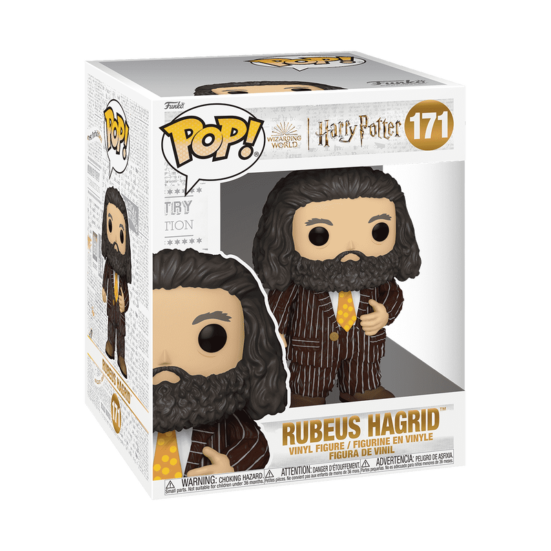 FUNKO POP SUPER: HARRY POTTER PRISONER OF AZKABAN - HAGRID W/ANIMAL PELT OUTFIT