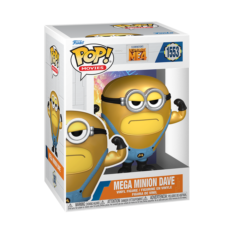 FUNKO POP MOVIES: DESPICABLE ME 4 – MEGA MINION DAVE