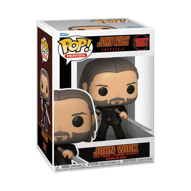 FUNKO POP MOVIES: JOHN WICK CHAPTER 4 - JOHN WICK