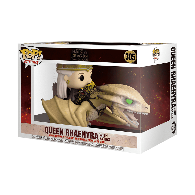 FUNKO POP RIDES DELUXE: HOUSE OF THE DRAGON - RHAENYRA W/ SYRAX