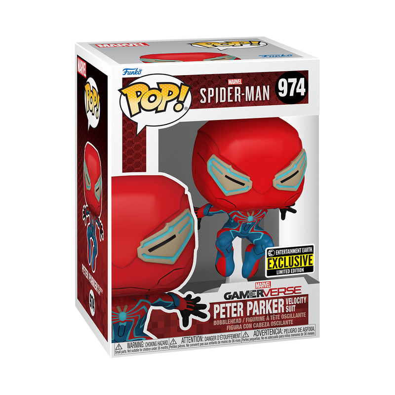 FUNKO POP MARVEL: SPIDER-MAN - PETER PARKER (VELOCITY SUIT)