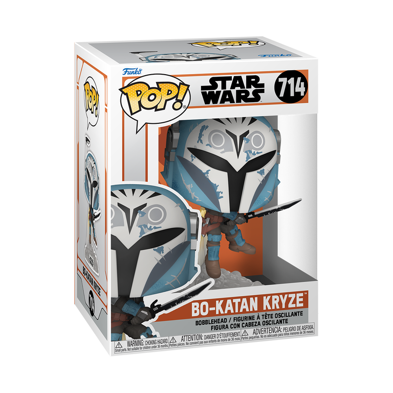 FUNKO POP STAR WARS: THE MANDALORIAN - BO-KATAN W/DARKSABER AND JET PACK