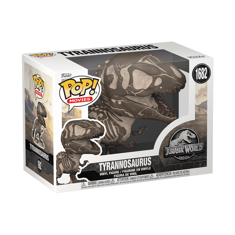 FUNKO POP MOVIES: JURASSIC PARK FOSSIL - TYRANNOSAURUS