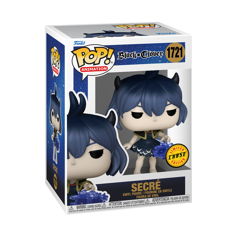 FUNKO POP ANIMATION: BLACK CLOVER - SECR W/CHASE