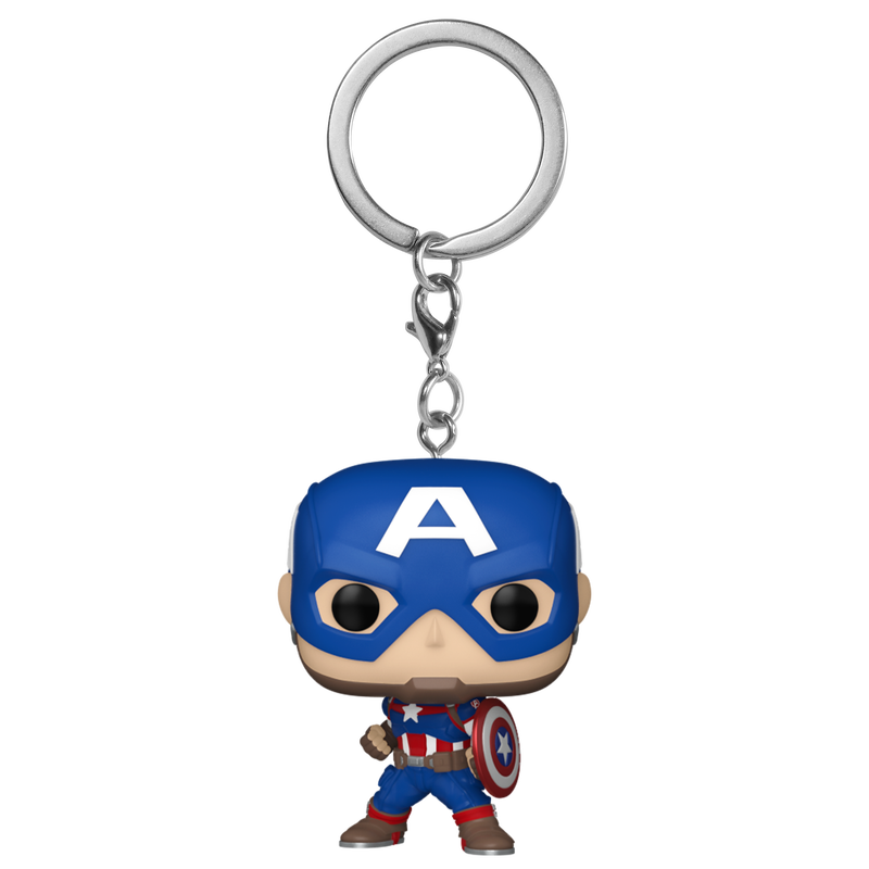 FUNKO POCKET POP KEYCHAIN Marvel new classics Captain America