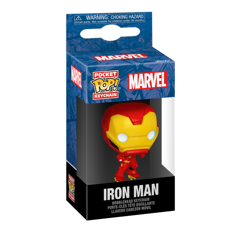 FUNKO POCKET POP KEYCHAIN Marvel new classics Iron man