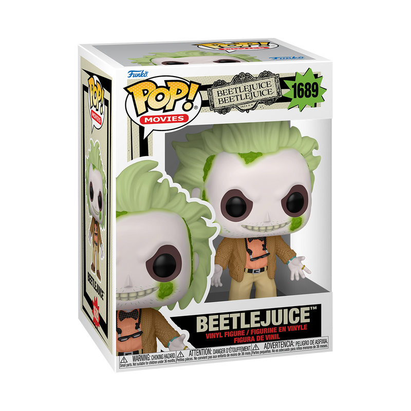 FUNKO POP MOVIES: BEETLEJUICE - BEETLEJUICE W/CHASE