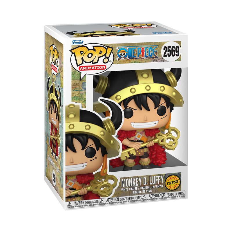 FUNKO POP ANIMATION: ONE PIECE - LUFFY W/CH