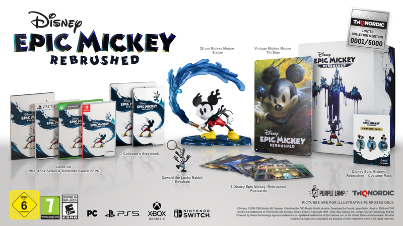 Disney Epic Mickey: Rebrushed - Collectors Edition (Playstation 5)