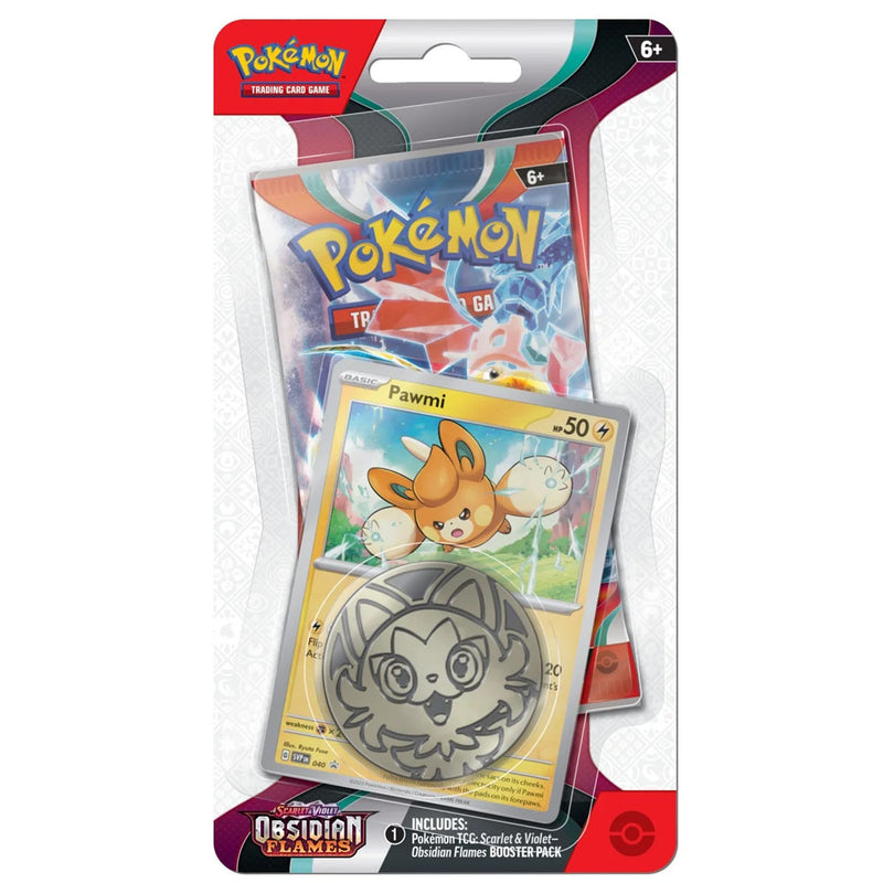 POKEMON TCG: SCARLET & VIOLET: OBSIDIAN FLAMES - CHECKLANE BLISTER