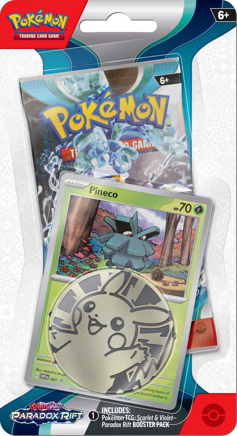 POKEMON TCG: SCARLET & VIOLET: PARADOX RIFT - CHECKLANE BLISTER