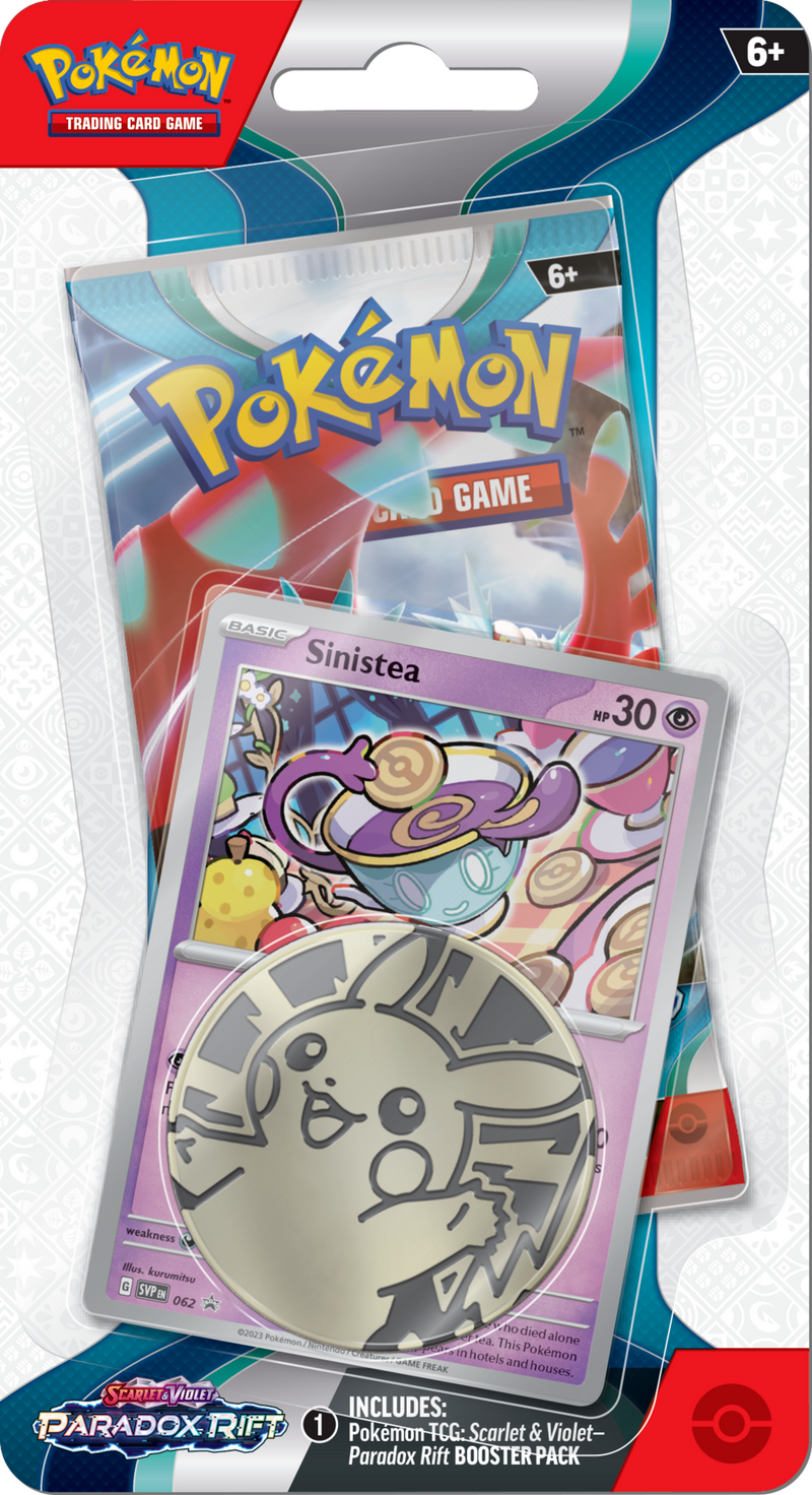 POKEMON TCG: SCARLET & VIOLET: PARADOX RIFT - CHECKLANE BLISTER