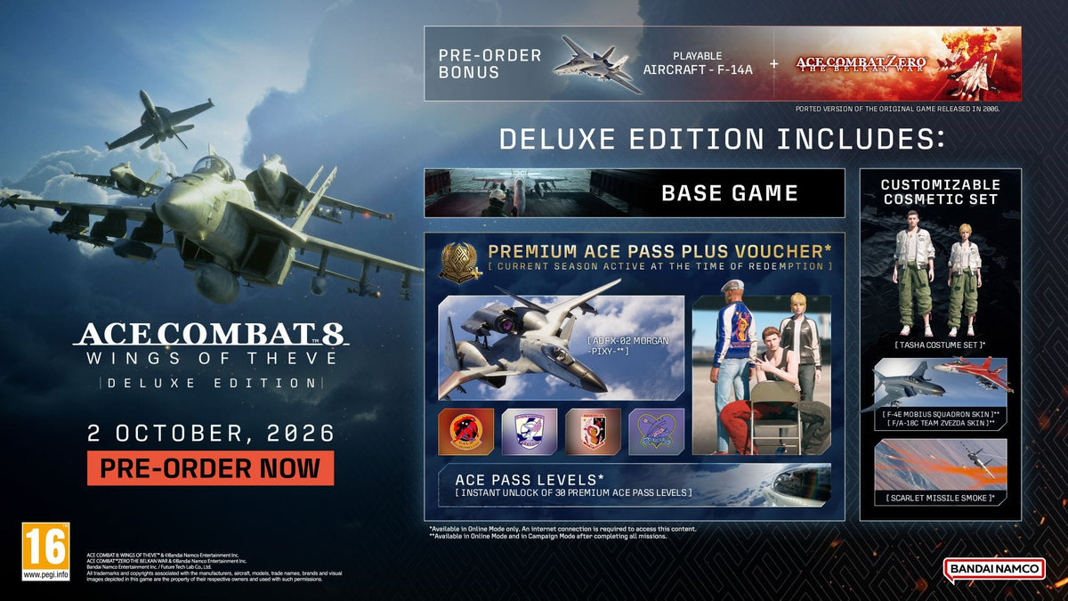 Ace Combat 8: Wings Of Theve - Deluxe Edition (Playstation 5) 3391892042801