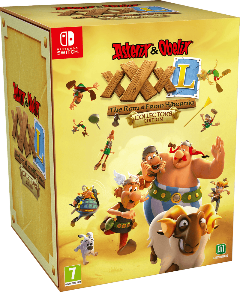 Asterix & Obelix XXXL: The Ram From Hibernia - Collectors Edition (Nintendo Switch) - OPEN BOX 3200000002463