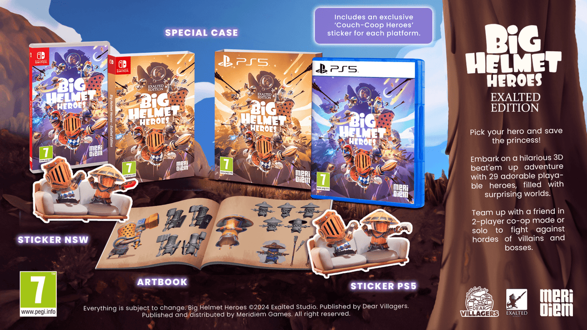 Big Helmet Heroes - Exalted Edition (Nintendo Switch) 8436622260133