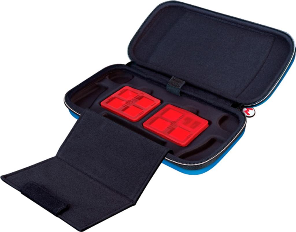 BIGBEN NINTENDO SWITCH MARIO POTOVALNA TORBICA, MODRA 0663293110964