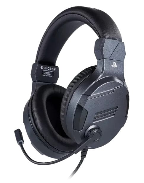 BIGBEN V3 GAMING STEREO HEADSET PS4 TITANIUM 3499550381450