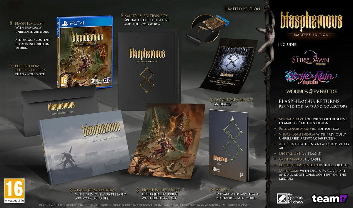 Blasphemous: Martyr's Edition (Playstation 4) 4041417841424