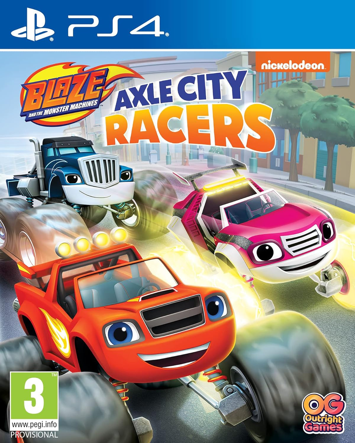 Blaze and the Monster Machines: Axle City Racers (PS4) (Playstation 4) 5061005359260