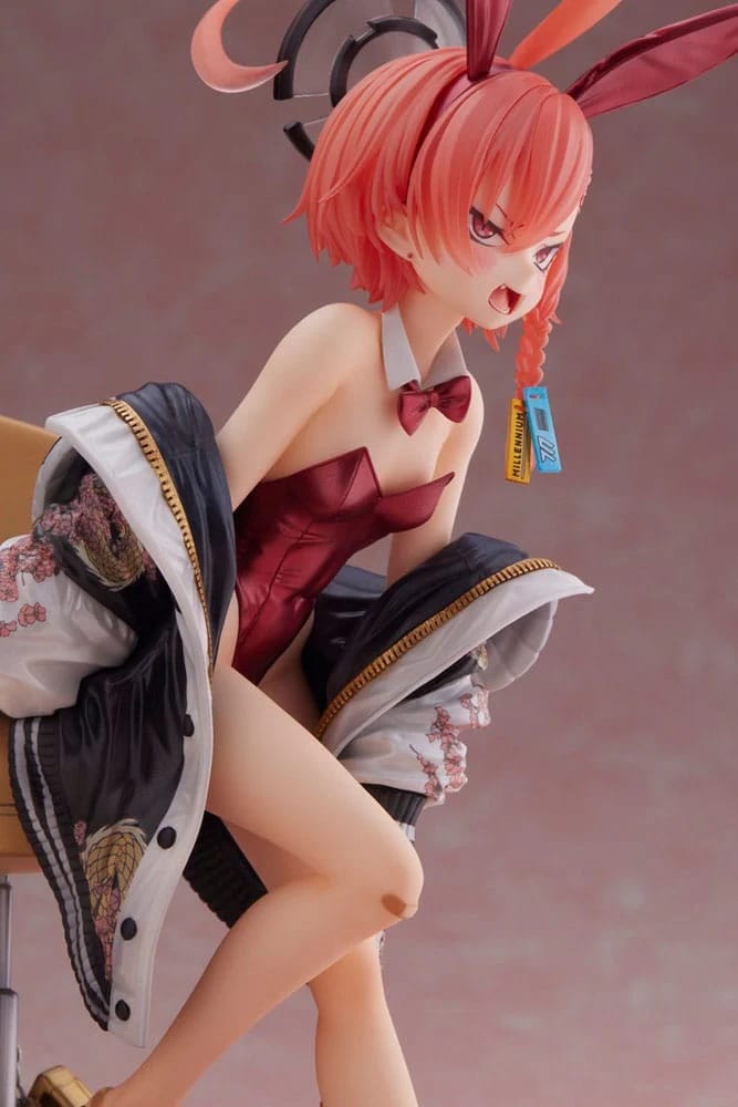 BLUE ARCHIVE- 1/7 SCALE FIGURE - NERU MIKAMO (BUNNY GIRL VER.) 4988611223147