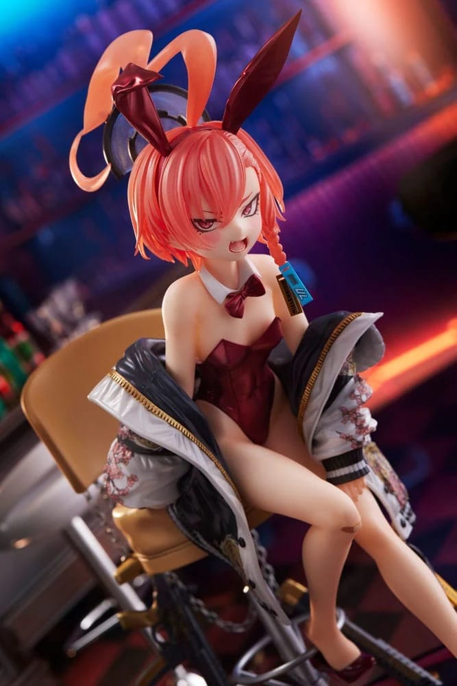 BLUE ARCHIVE- 1/7 SCALE FIGURE - NERU MIKAMO (BUNNY GIRL VER.) 4988611223147