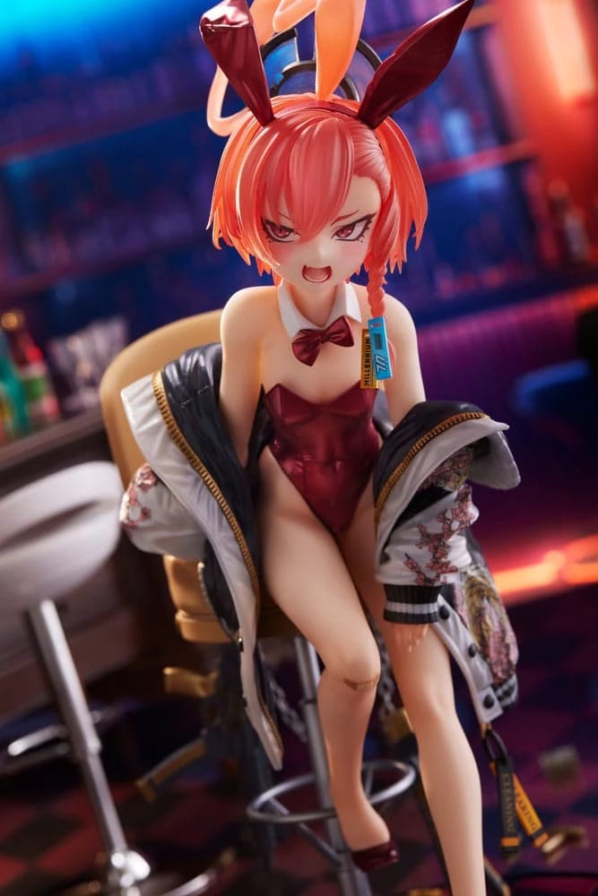 BLUE ARCHIVE- 1/7 SCALE FIGURE - NERU MIKAMO (BUNNY GIRL VER.) 4988611223147