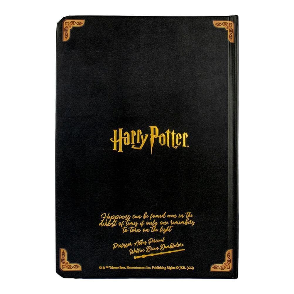 BLUE SKY HARRY POTTER A5 CASEBOUND NOTEBOOK - HOGWARTS SHIELD 5060718148260