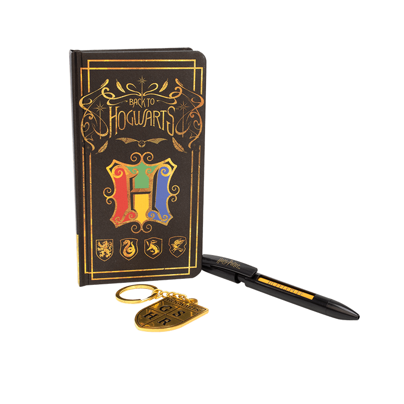 BLUE SKY Harry Potter Hogwarts crest gift set 5056563712817