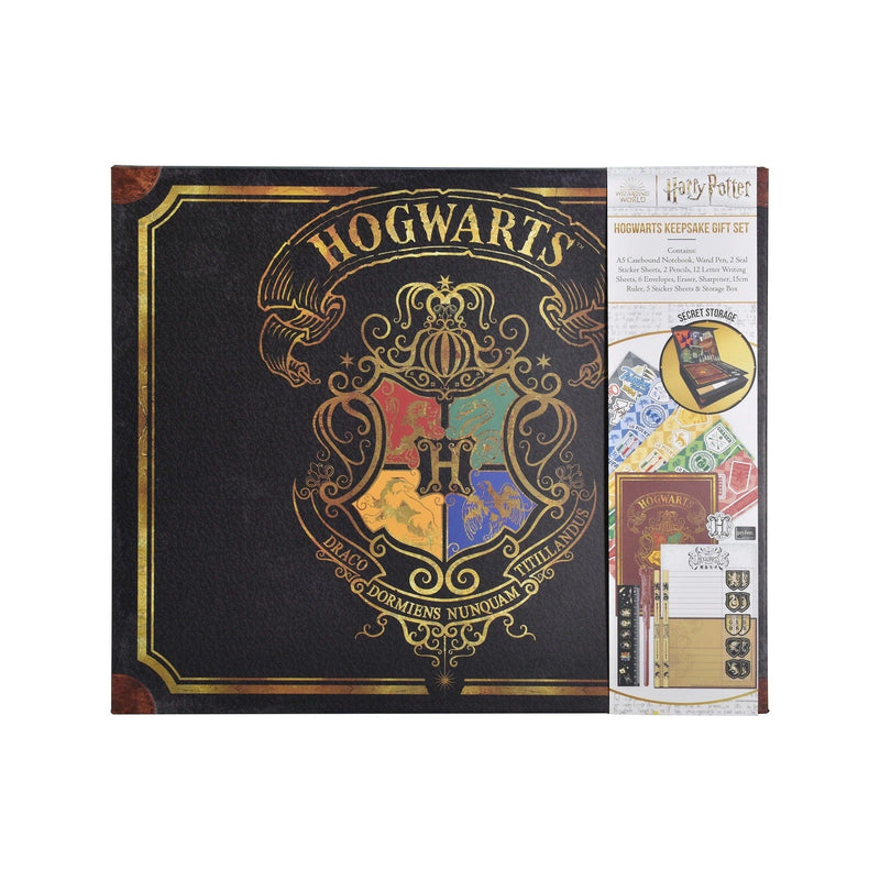 BLUE SKY HARRY POTTER KEEPSAKE BOX - COLOURFUL CREST 5056563713470