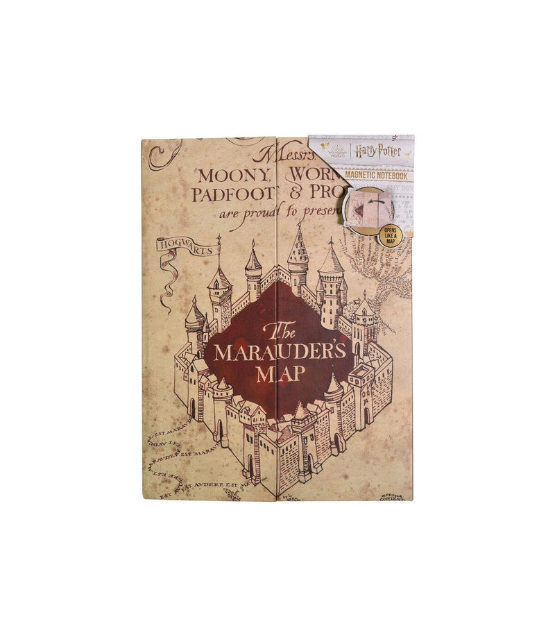 BLUE SKY HARRY POTTER MARAUDERS MAP A5 NOTEBOOK 5056563713456