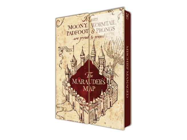 BLUE SKY HARRY POTTER MARAUDERS MAP A5 NOTEBOOK 5056563713456