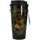 BLUE SKY HARRY POTTER SCREW TOP THERMAL FLASK - COLOURFUL CREST 5056563712664