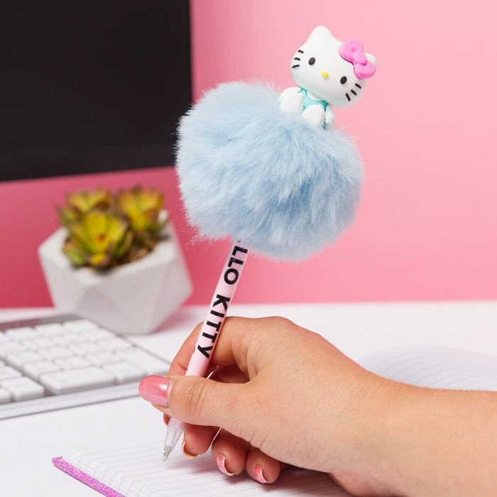 BLUE SKY HELLO KITTY POM POM PEN 5056563707028