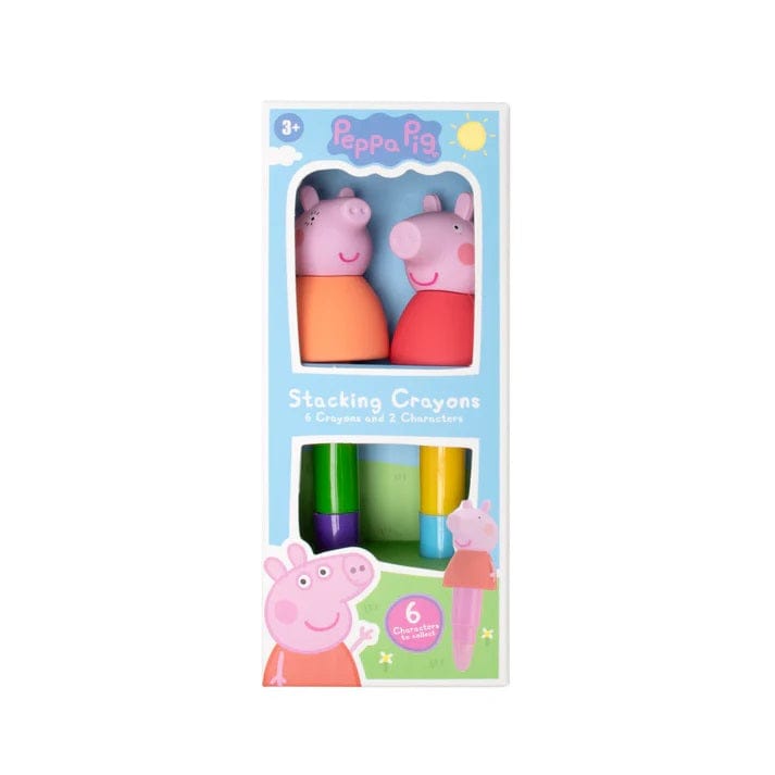 BLUE SKY PEPPA PIG CRAYONS - STACKING 5056563715085