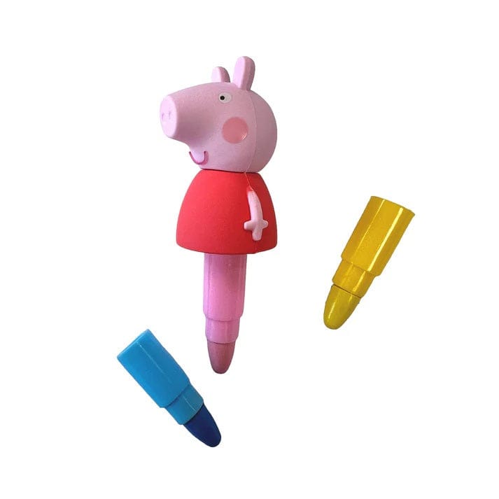 BLUE SKY PEPPA PIG CRAYONS - STACKING 5056563715085