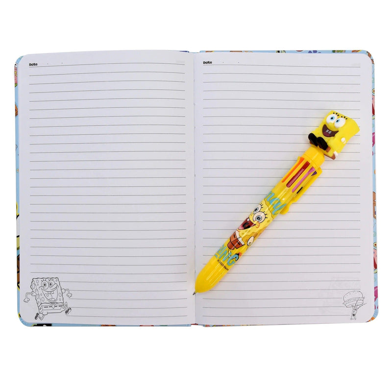 BLUE SKY SPONGE BOB A5 CASEBOUND NOTEBOOK 5056563712206