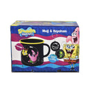 BLUE SKY SPONGE BOB MUG & KEYRING - BUBBLES 5056563714279