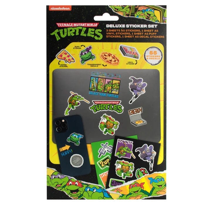 BLUE SKY TMNT DELUXE STICKER SET 5056563714095