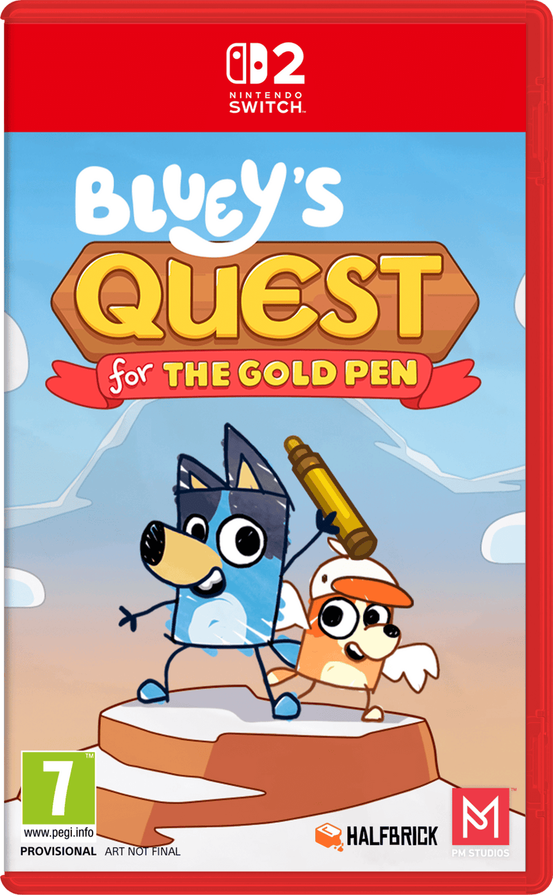 Bluey's Quest For The Gold Pen (Nintendo Switch 2) 5056635621870