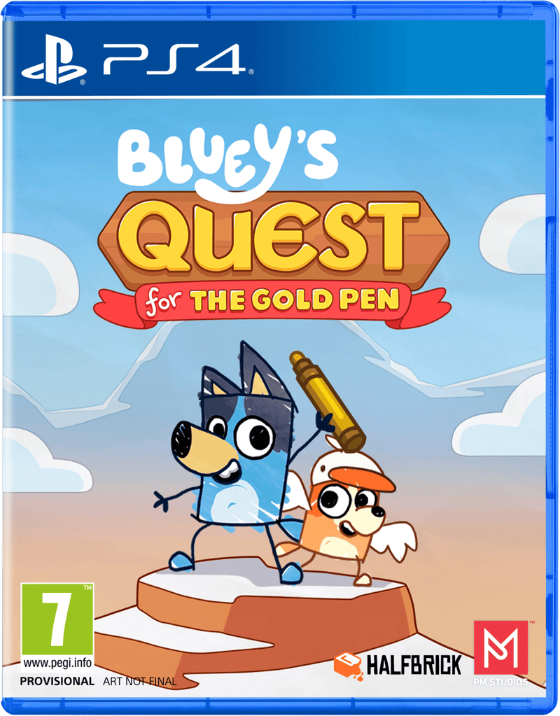Bluey's Quest For The Gold Pen (Playstation 4) 5056635621986