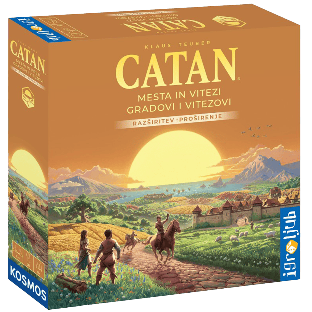 BOARD GAME - CATAN - CITIES & KNIGHTS EXPANSION SLO/CRO 3830049971057