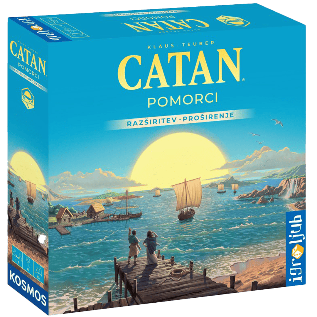 BOARD GAME - CATAN - SEAFARERS EXPANSION SLO/CRO 3830049971033