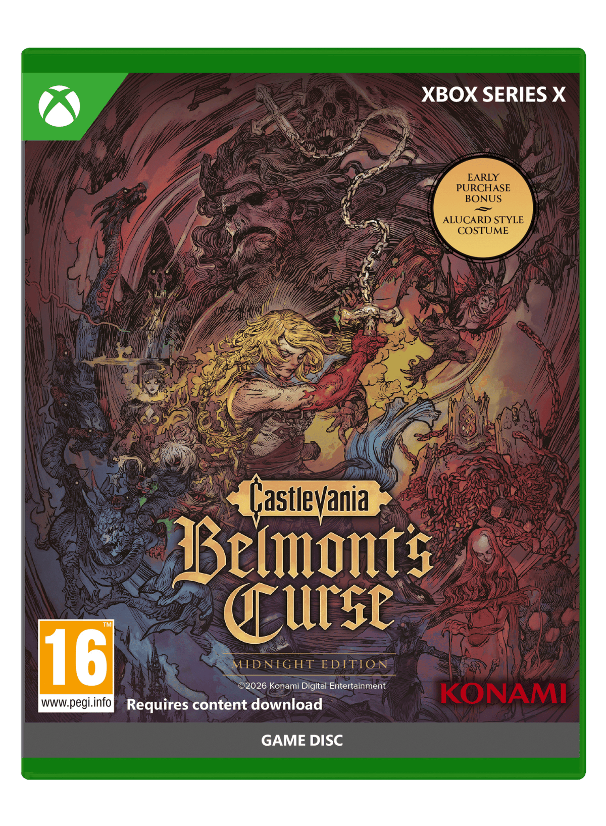 Castlevania: Belmont’s Curse - Midnight Edition (Xbox Series X) 4012927114322