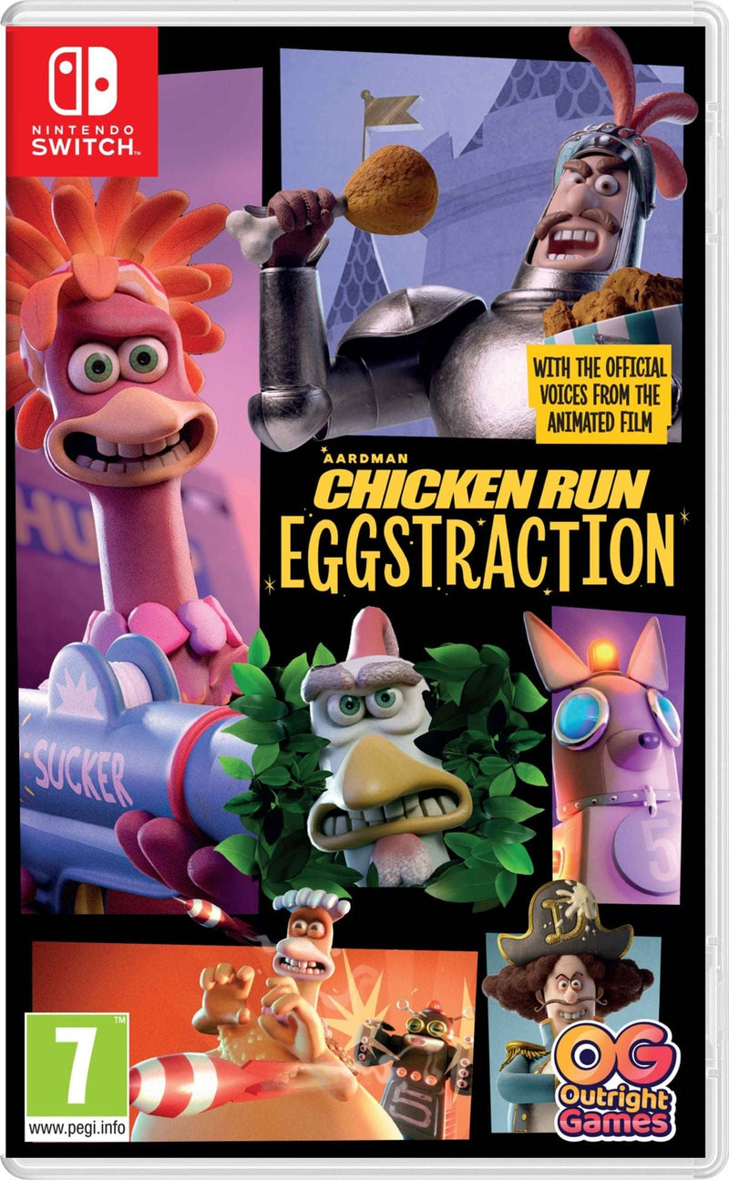 Chicken Run: Eggstraction (Nintendo Switch) 5061005356757