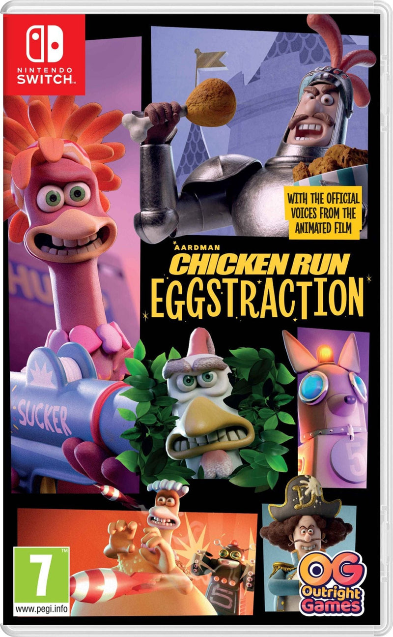 Chicken Run: Eggstraction (Nintendo Switch) 5061005356757